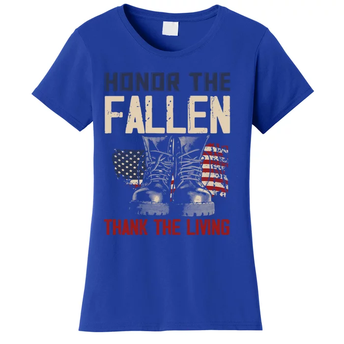 Usa Veterans Day Memorial Day Honor The Fallen Gift Women's T-Shirt