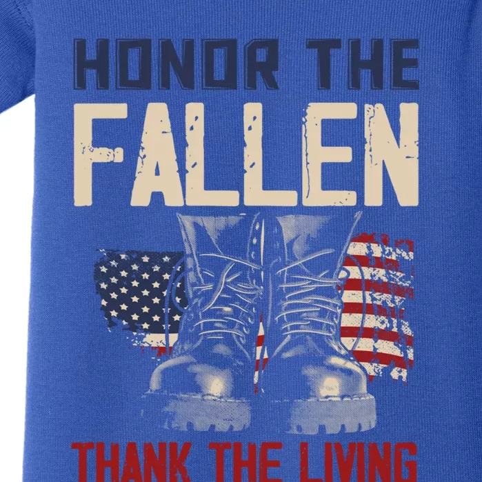 Usa Veterans Day Memorial Day Honor The Fallen Gift Baby Bodysuit