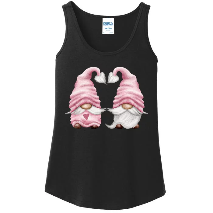 Unique Valentines Day Gnome Aesthetic Ladies Essential Tank