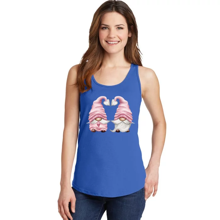 Unique Valentines Day Gnome Aesthetic Gift Cute Love Gift Ladies Essential Tank