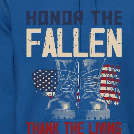 Usa Veterans Day Memorial Day Honor The Fallen Gift Premium Hoodie