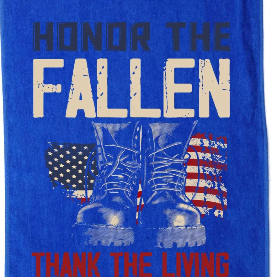 Usa Veterans Day Memorial Day Honor The Fallen Gift Platinum Collection Golf Towel