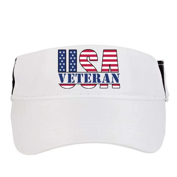 Usa Veteran Flag Adult Drive Performance Visor