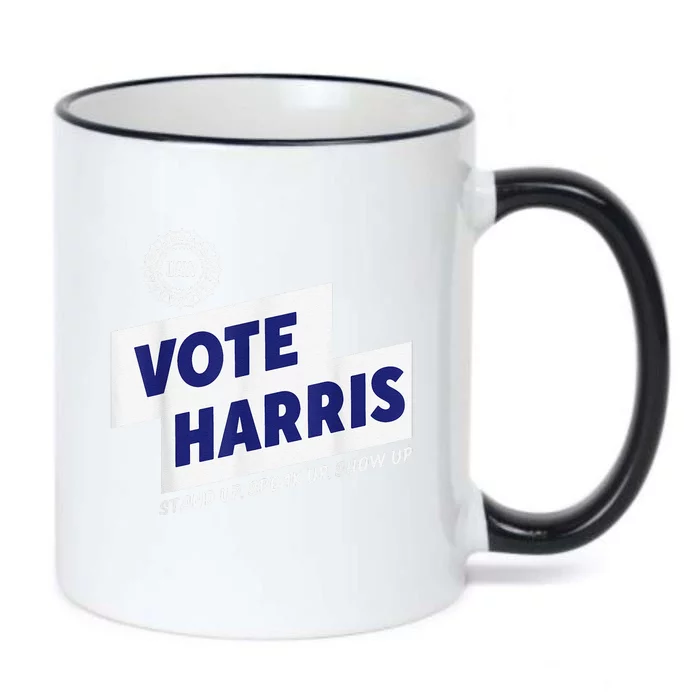 Uaw Vote Harris Stand Up Speak Up Show Up Trump Is A Scab Black Color Changing Mug