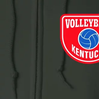 USA Volleyball Kentucky Full Zip Hoodie