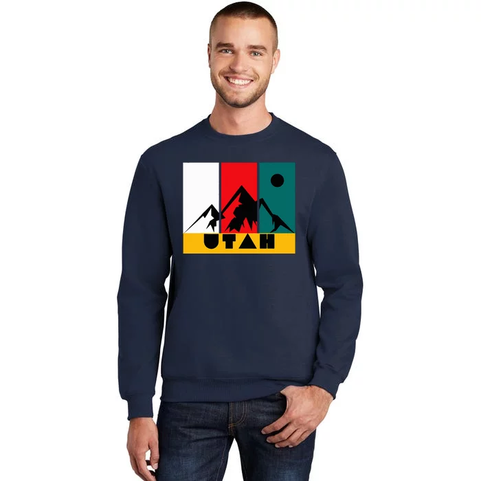 Utah Vintage Logo Park City Utah Tall Sweatshirt