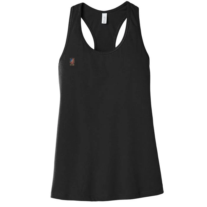 Us Veteran Memorial Day Tribute Women's Racerback Tank