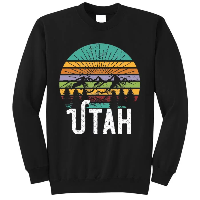 Utah Vintage Mountain 70s 80s Style Sweatshirt