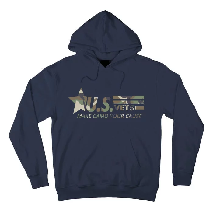 U.S. Vets Make Camo Your Cause Tall Hoodie