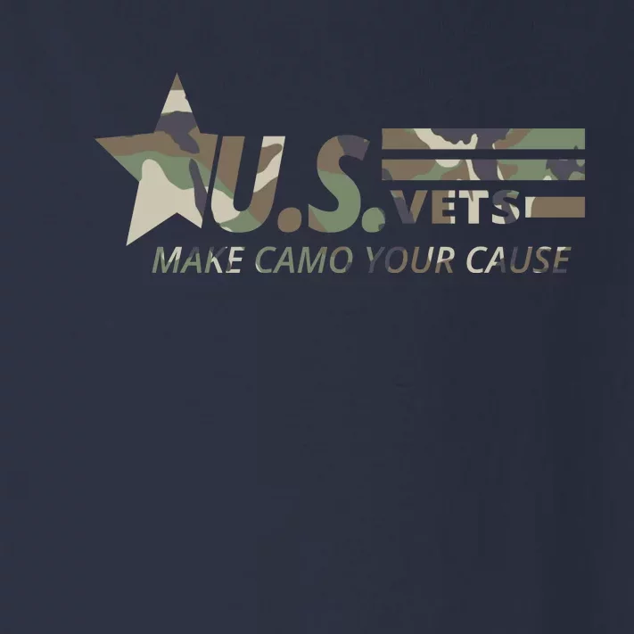 U.S. Vets Make Camo Your Cause Toddler Long Sleeve Shirt