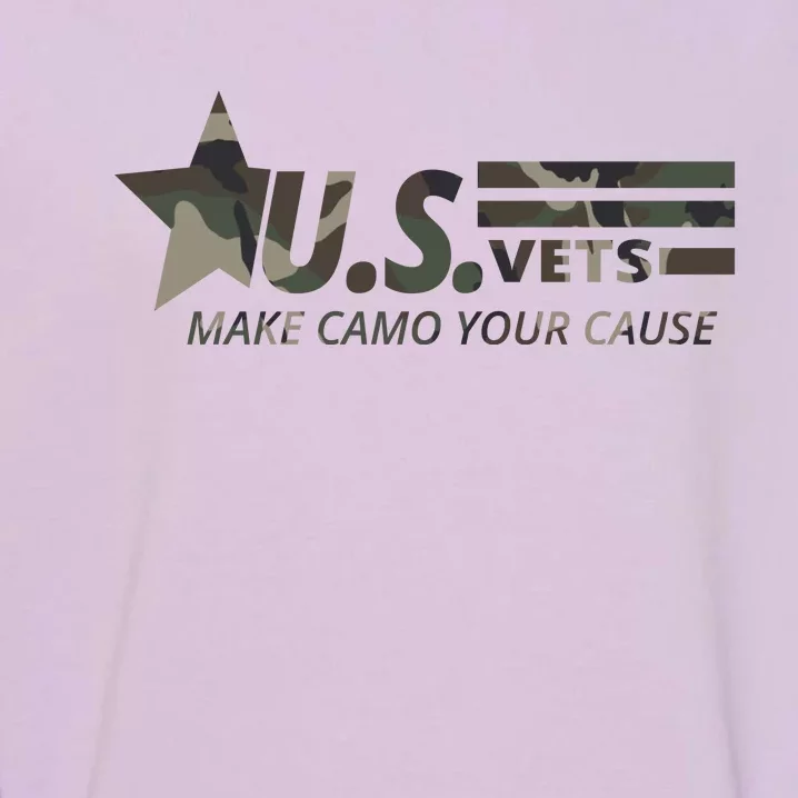 U.S. Vets Make Camo Your Cause Garment-Dyed Sweatshirt