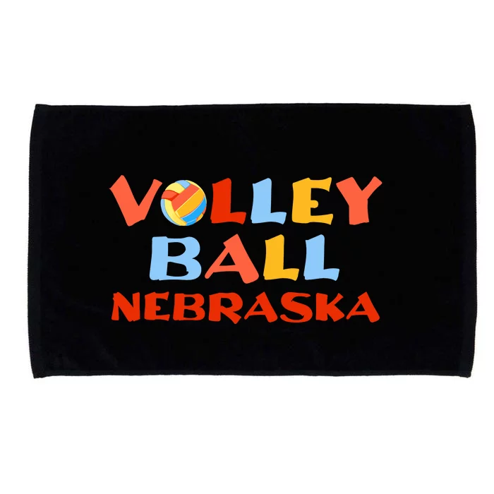 USA Volleyball Nebraska Microfiber Hand Towel