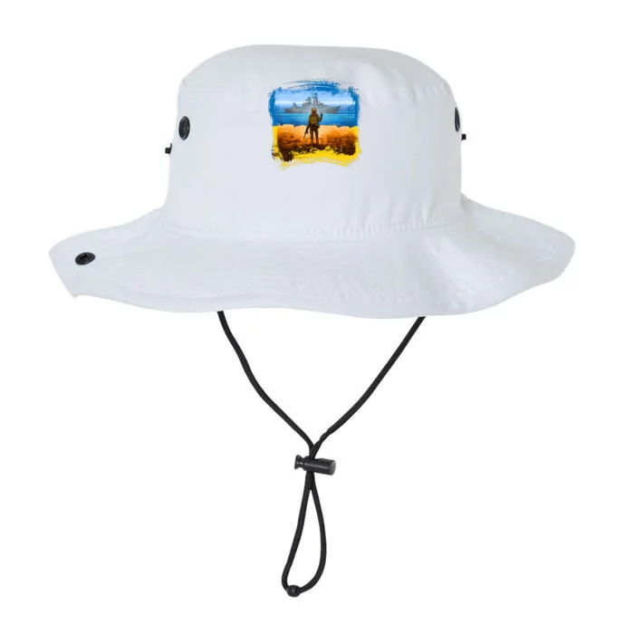 Ukraine Vs Russian Warship Legacy Cool Fit Booney Bucket Hat