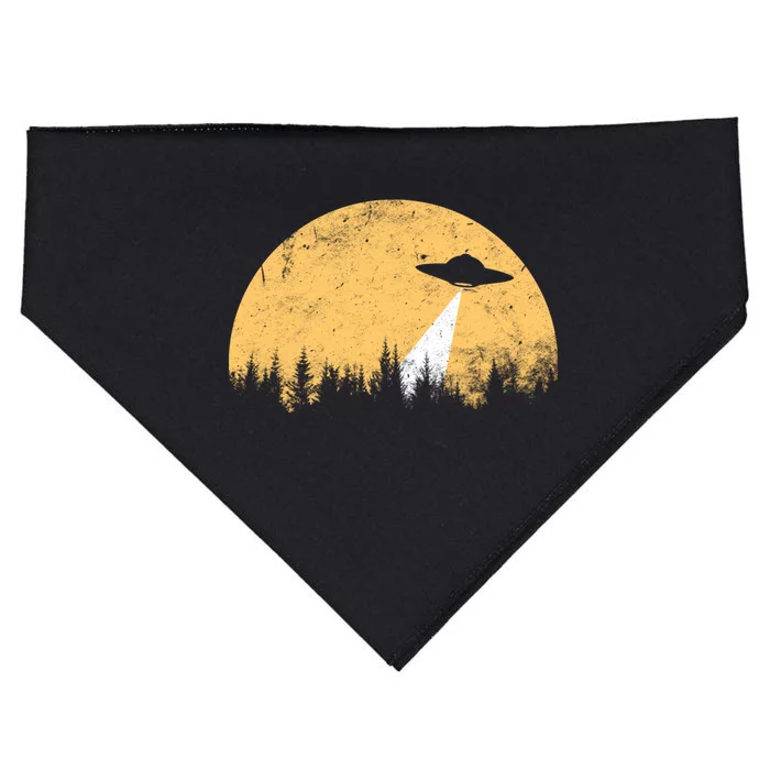 Ufo Vintage Retro USA-Made Doggie Bandana