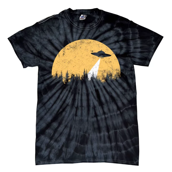 Ufo Vintage Retro Tie-Dye T-Shirt