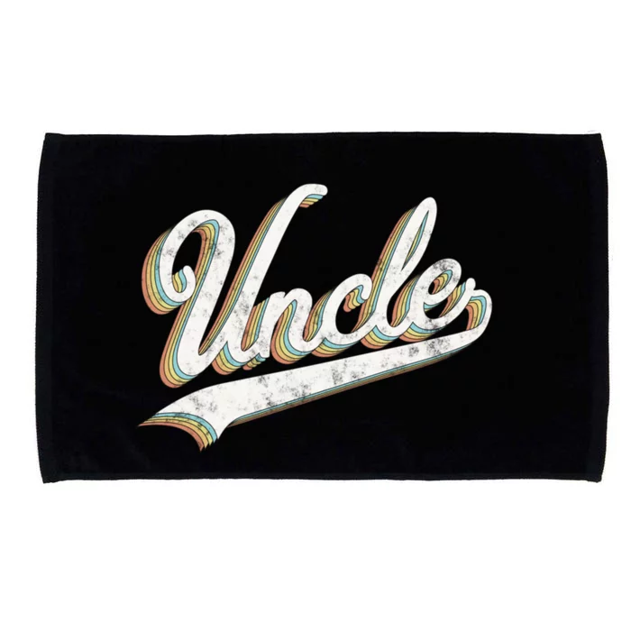 Uncle Vintage Retro Style Father’s Day Gift For Papa Uncle Microfiber Hand Towel