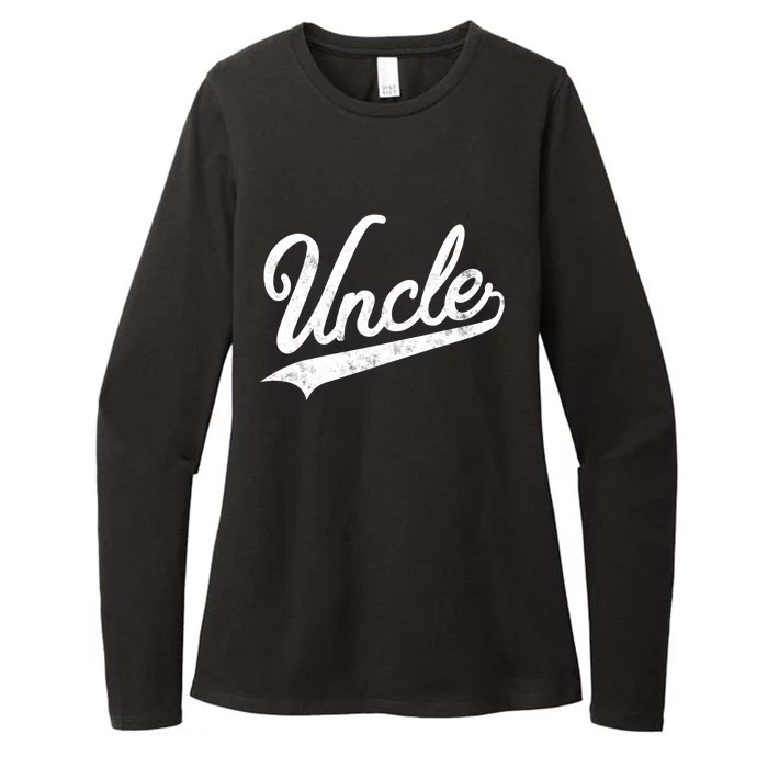 Uncle Vintage Retro Style Father’s Day Gift For Papa Uncle Cool Gift Womens CVC Long Sleeve Shirt