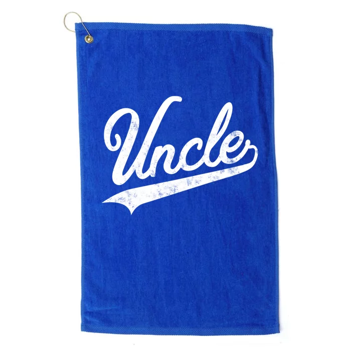 Uncle Vintage Retro Style Father’s Day Gift For Papa Uncle Cool Gift Platinum Collection Golf Towel