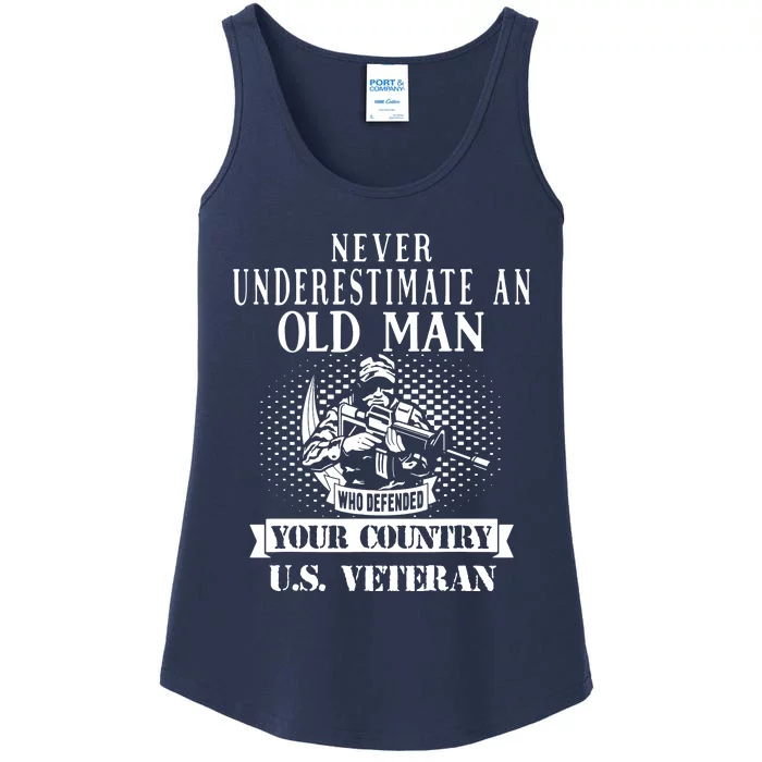 Us Veteran Ladies Essential Tank