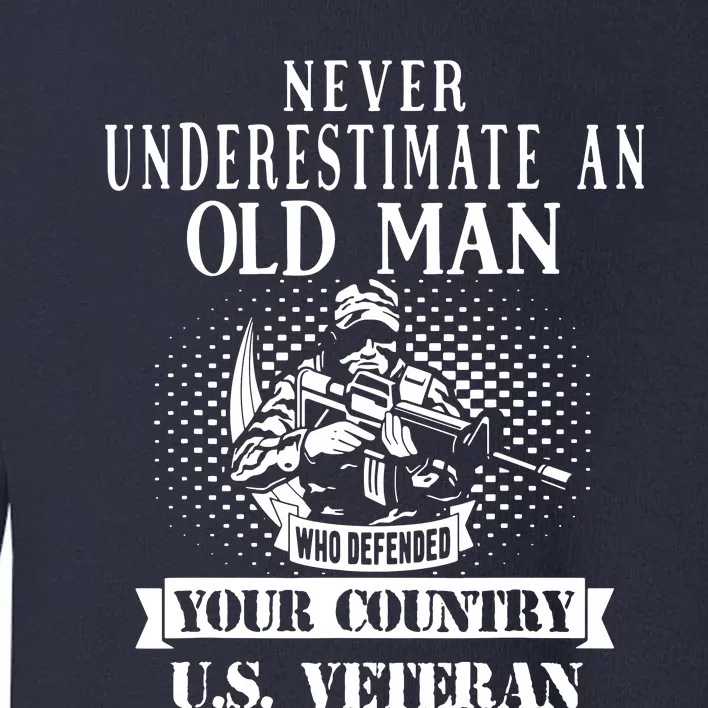 Us Veteran Toddler Sweatshirt