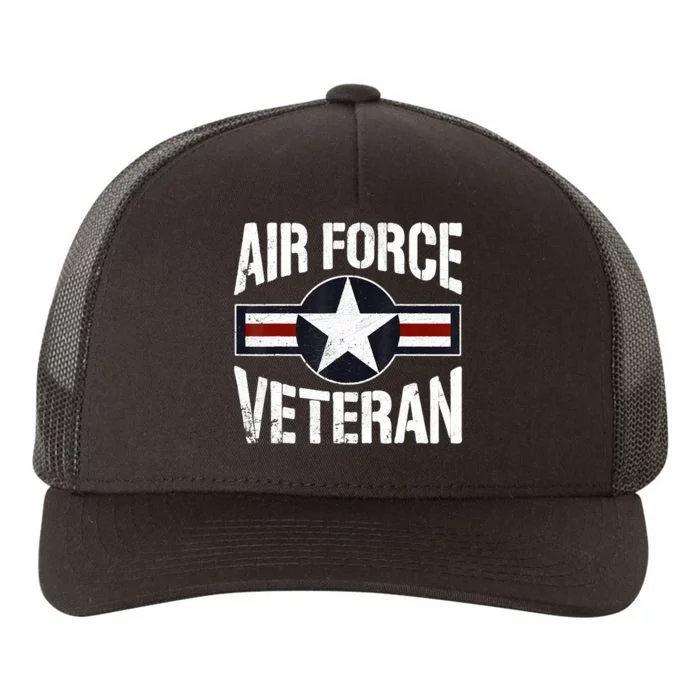 Usaf Veteran Us Air Force Veteran Yupoong Adult 5-Panel Trucker Hat