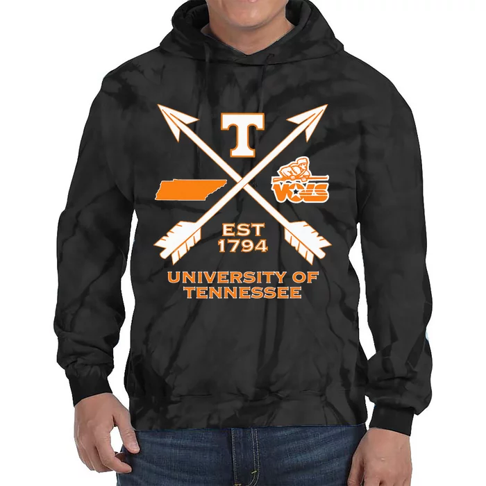 UT Vols Tie Dye Hoodie