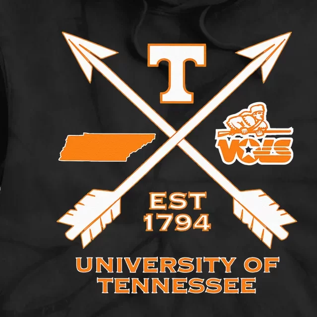 UT Vols Tie Dye Hoodie