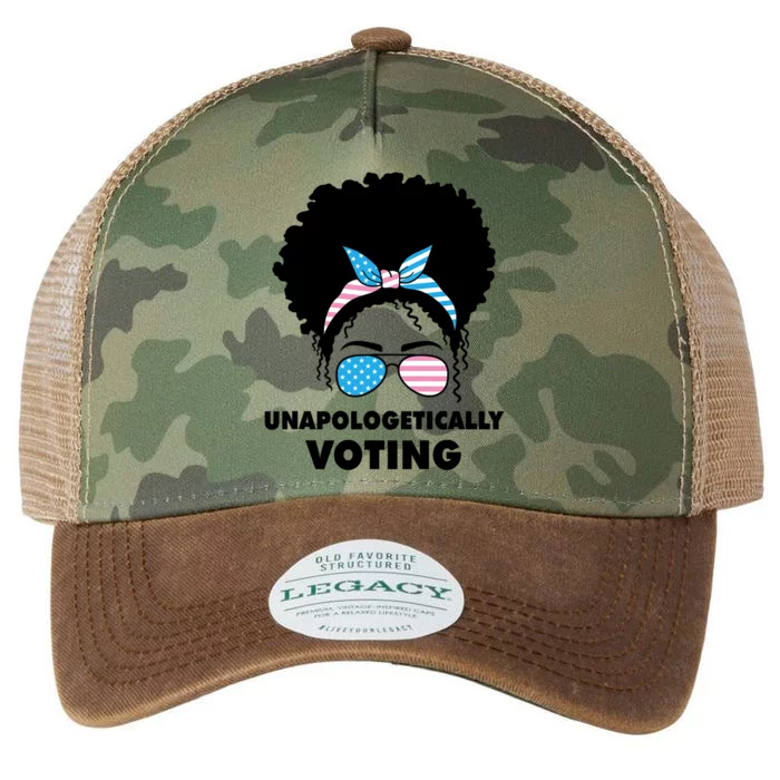 Unapologetically Voting Legacy Tie Dye Trucker Hat