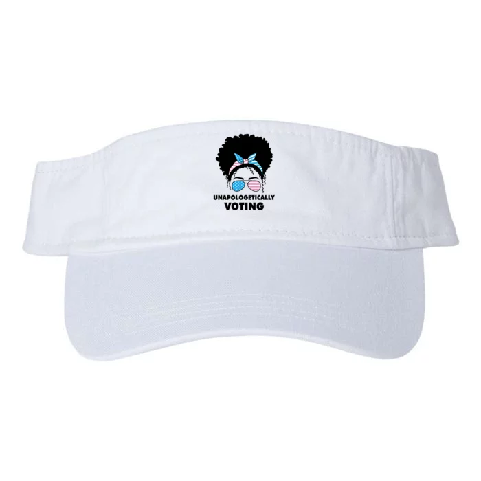 Unapologetically Voting Valucap Bio-Washed Visor