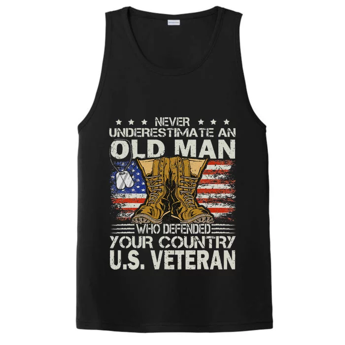 US Veteran Veterans Day Us Patriot Performance Tank