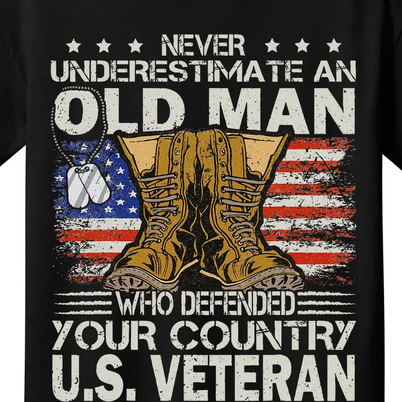 US Veteran Veterans Day Us Patriot Kids T-Shirt