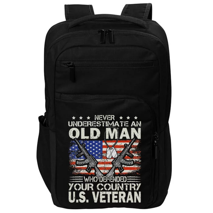 US Veteran Veterans Day Us Patriot Impact Tech Backpack