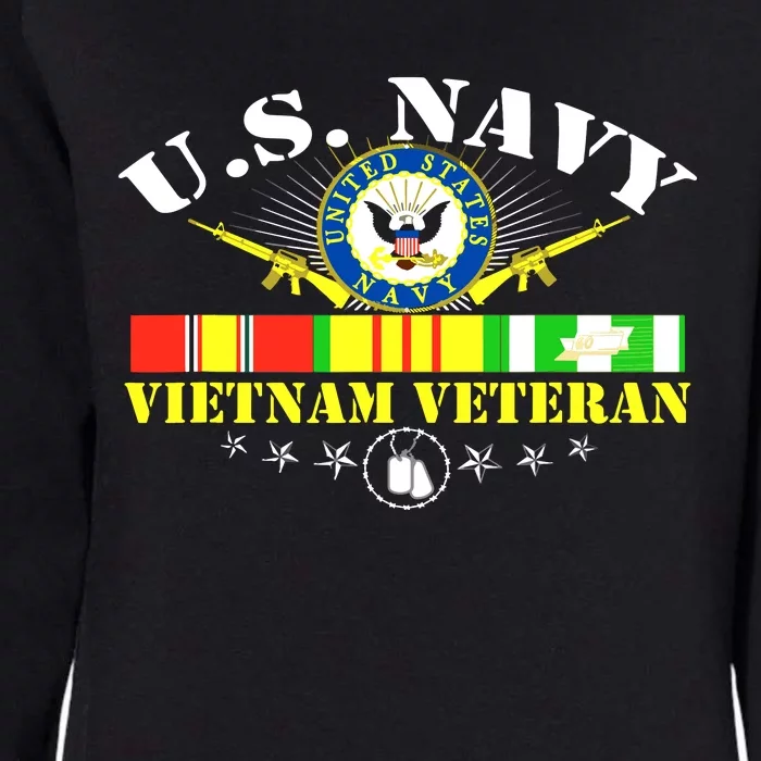 US Vietnam Veteran USA Flag Vietnam Vet Womens California Wash Sweatshirt