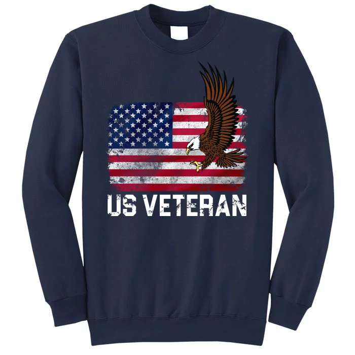 US Veteran Vintage American Bald Eagle Sweatshirt