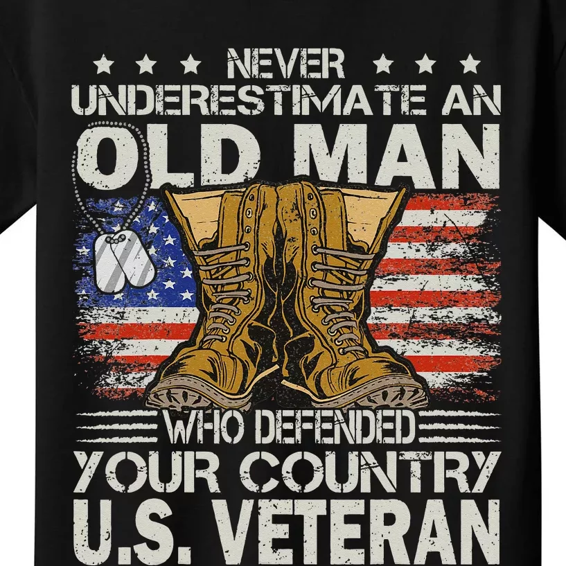 US Veteran veterans day Us Patriot Kids T-Shirt