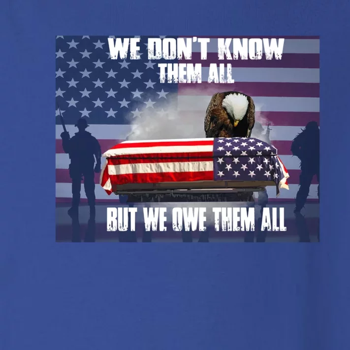 Us Veteran We Dont Know Them All But We Owe Them All Gift Toddler Long Sleeve Shirt