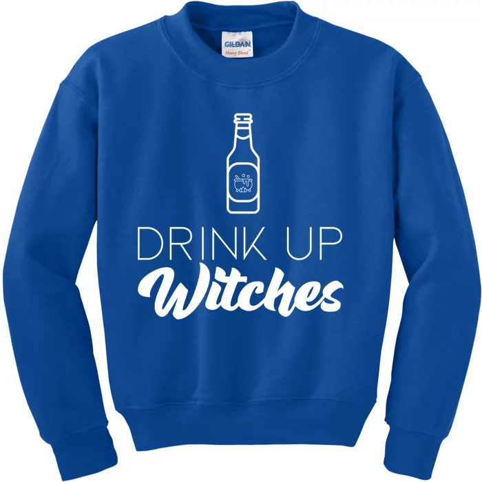 Up Witches Cauldron Brew Gift Kids Sweatshirt