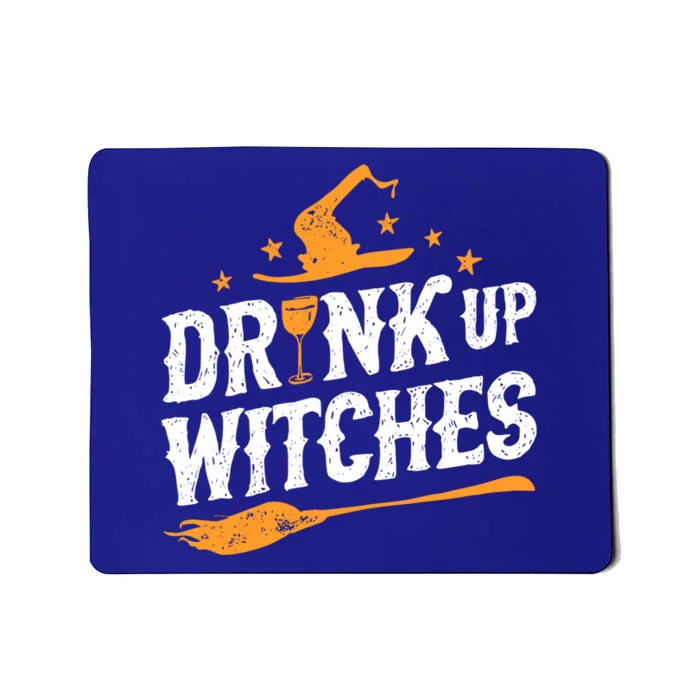 Up Witches Funny Halloween Witch Ing Wine Gift Mousepad