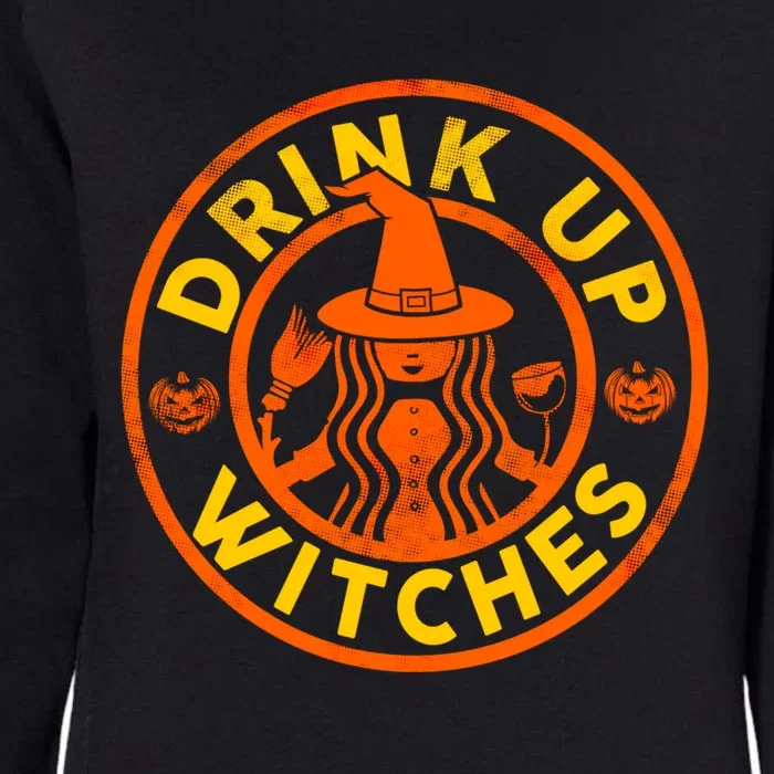 Up Witches Funny Halloween Ing Alcohol Gift Womens California Wash Sweatshirt