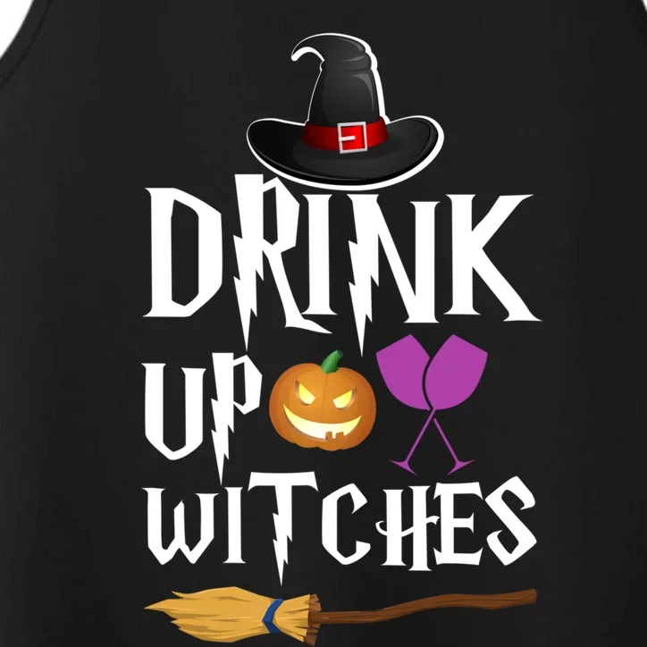 Up Witches Funny Trick Or Treat Halloween Costume Gift Performance Tank