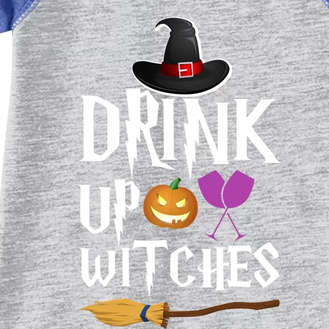 Up Witches Funny Trick Or Treat Halloween Costume Gift Infant Baby Jersey Bodysuit