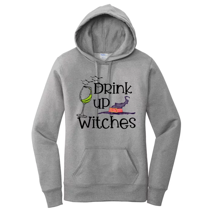 Up Witches Funny Halloween Costume Party Cool Gift Women's Pullover Hoodie