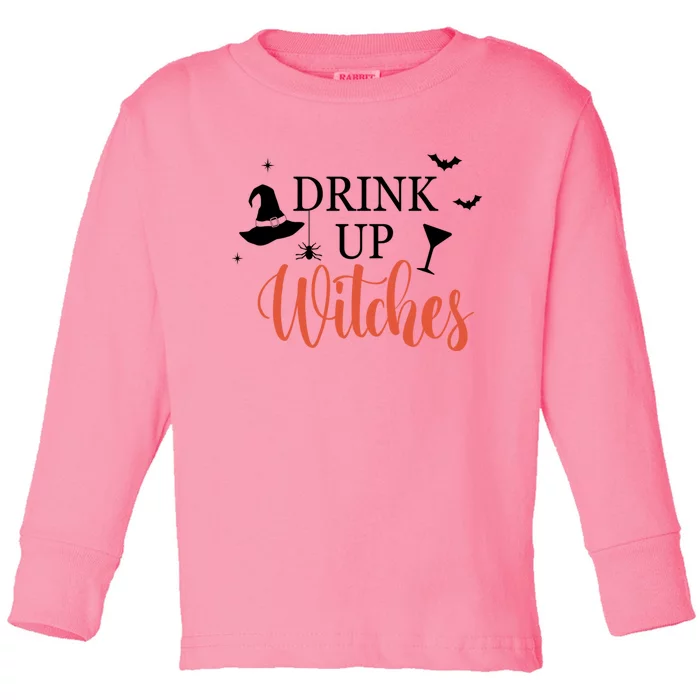 Up Witches Gift Toddler Long Sleeve Shirt