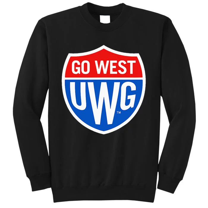 University West Georgia Uwg Wolves Go West Shield Sweatshirt