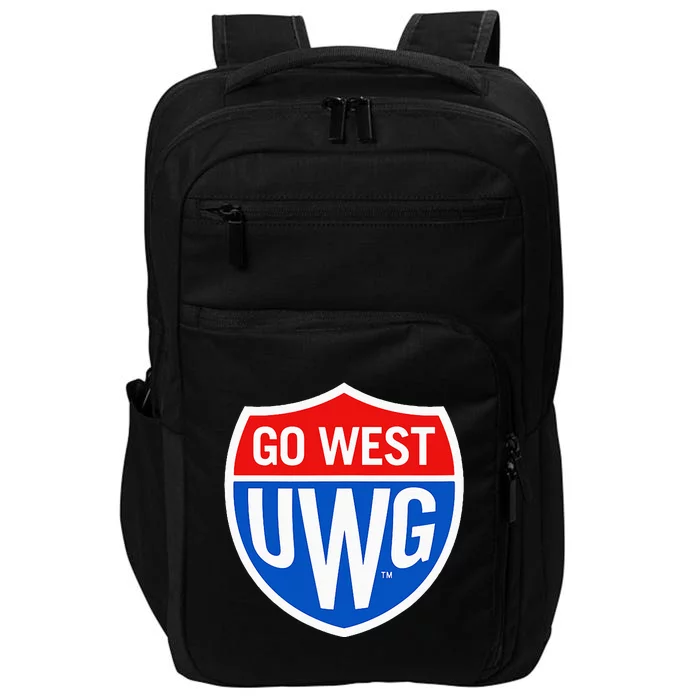 University West Georgia Uwg Wolves Go West Shield Impact Tech Backpack