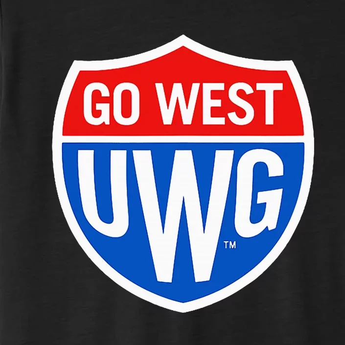 University West Georgia Uwg Wolves Go West Shield ChromaSoft Performance T-Shirt