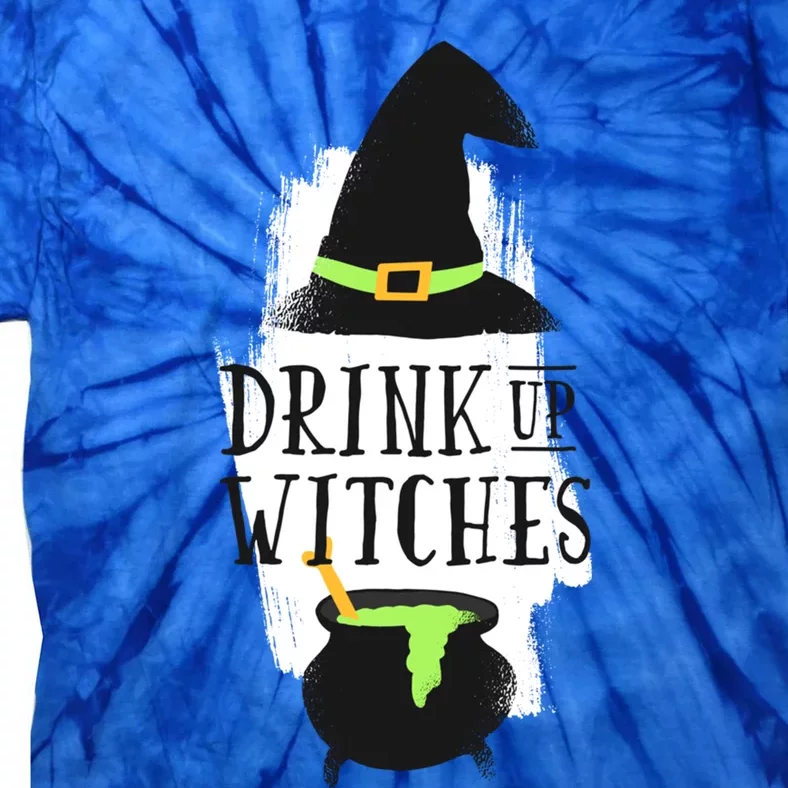 Up Witches Halloween Gift Tie-Dye T-Shirt