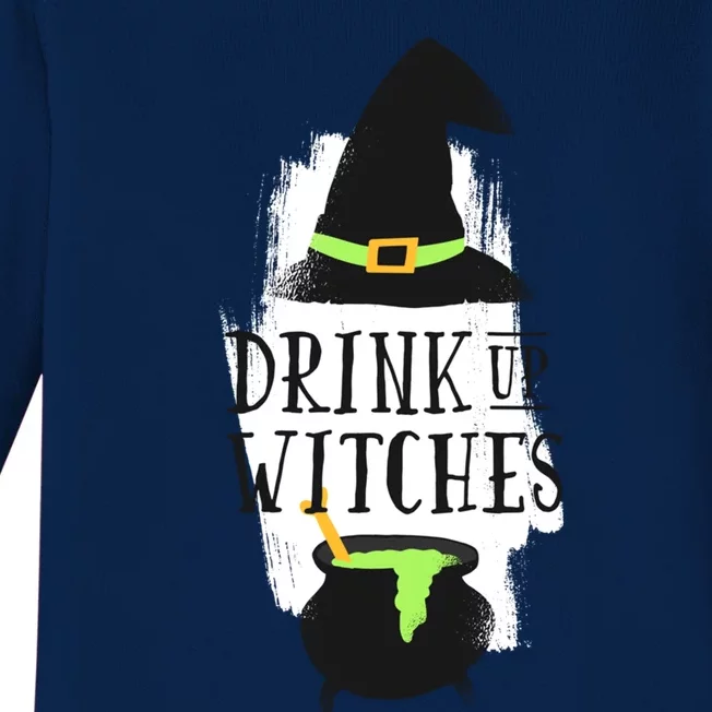 Up Witches Halloween Gift Baby Long Sleeve Bodysuit