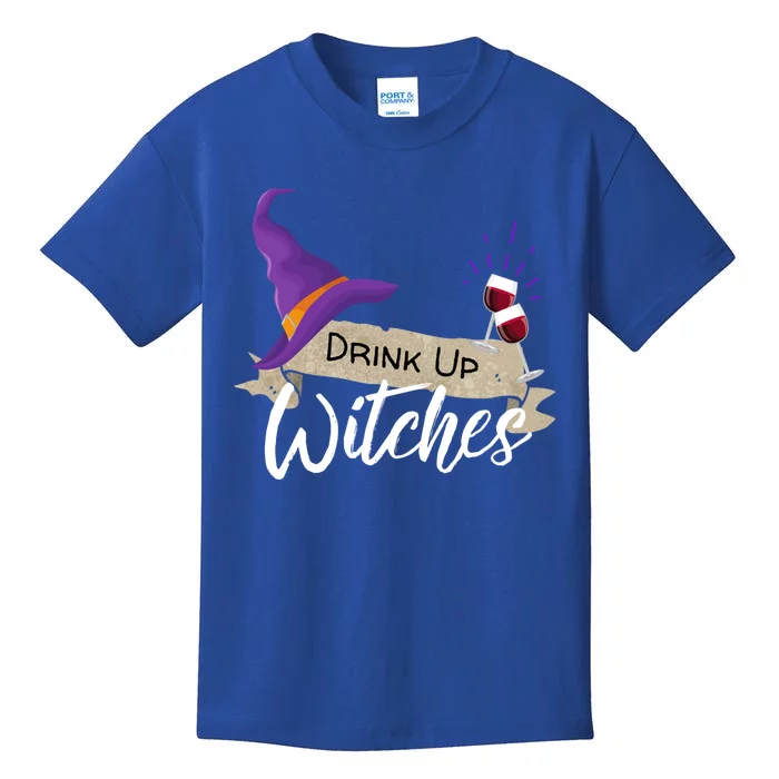 Up Witches Halloween Funny Gift Kids T-Shirt