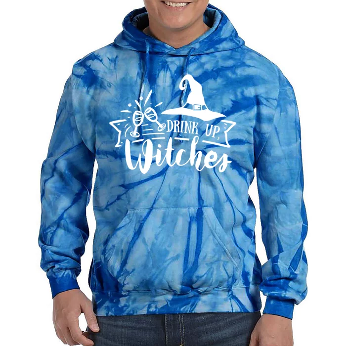 Up Witches Halloween Gift Tie Dye Hoodie